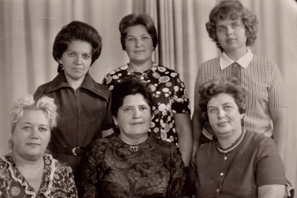 Коллектив кафедры (1976)